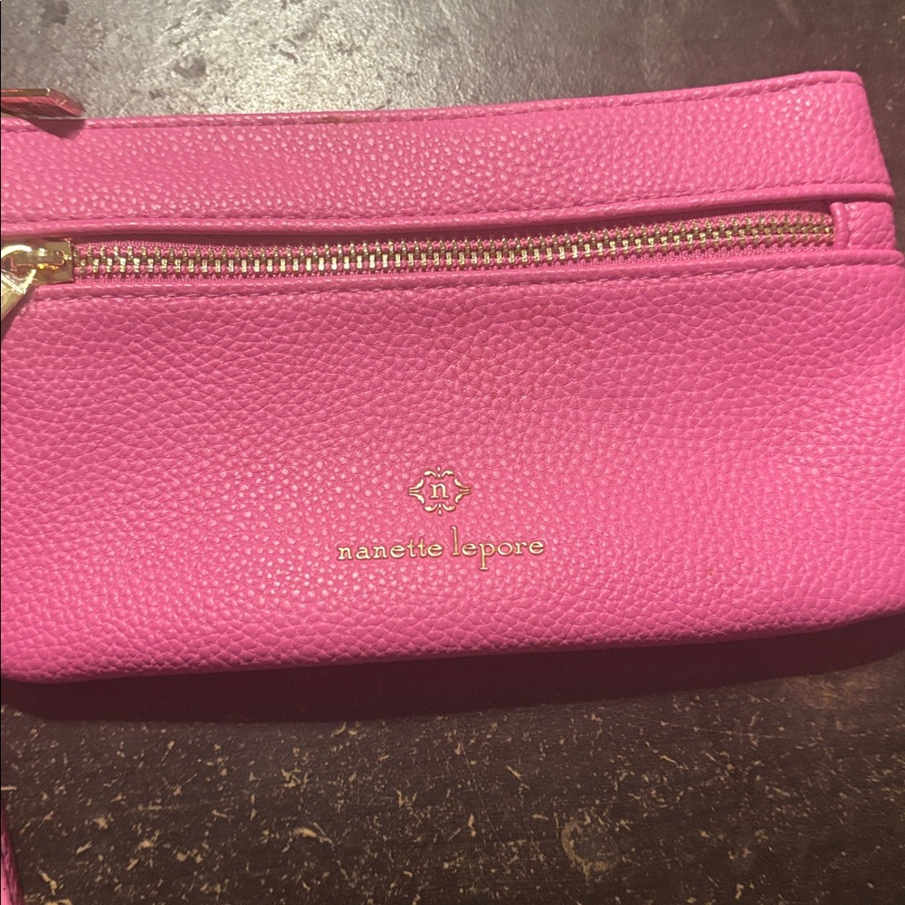 Nanette Lepore Vibrant Pink Clutch